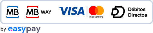 Multibanco, MB WAY, Visa, Mastercard e Débitos Diretos, by easypay